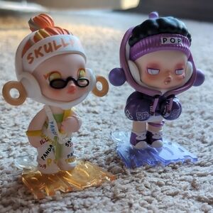 Skullpanda and Pop Mart Collectible Figures